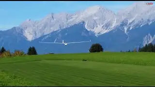 6m ASG-29 - Landeanflug und Landung [HD]