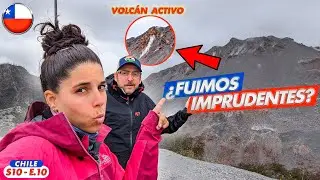 😰Subimos al VOLCÁN  CHAITEN👉 SIGUE ACTIVO Y SE VEN LAS FUMAROLAS EN EL CRATER Carretera Austral 🇨🇱