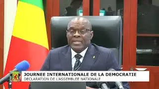 Solennisation de la journée internationale de la démocratie par l'honorable Alain Pascal LEYINDA