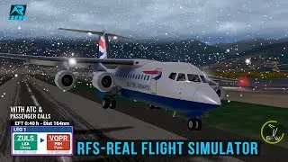RFS - Real Flight Simulator- Тибет - Паро||FullFlight|BAE|British|Multiplayer||FullHD|RealRoute