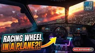 МЫ СЛОМАЛИ MSFS 2024: ИГРАЮ В MSFS 24 НА СВОЕЙ СИСТЕМЕ ДЛЯ ГОНОК-СИМУЛЯТОРОВ! (Полный хаос) 😱😱😂😂