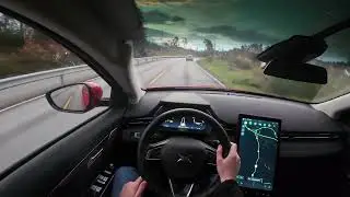 POV: A Calm Morning Drive to School in Norway
