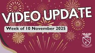 Weekly Video News Update - Week of 10 November 2025