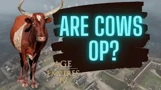 Are COWS the next OP scout?? Malians - Age of Empires 4