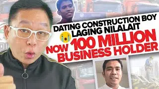 Construction Boy, Pinagtawanan, Nilait, Ngayon Owner of 100M Worth na Construction Company!!!!