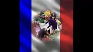 (French) Augustus Gloop falls into the chocolate river