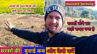 Finally सरसों की बुवाई कर ली है || Mustard farming || ganw ka jiwan || omi rana vlog ||