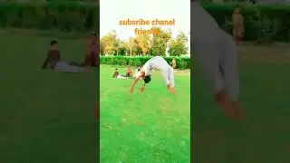 eight back flips parkour moves ..MMA trainer like share thanks for wathing