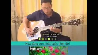 Đẹp lòng người yêu. Tỉa nốt guitar trên karaoke 