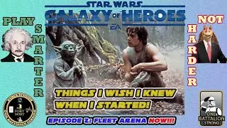 How to play Star wars Galaxy of Heroes - Episode 2 Ship Arena (Things you need to know)