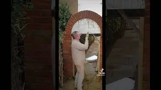 Pat the mathematician 😅 #bricklayer #construction #bricklaying #brickarch #fyp #london