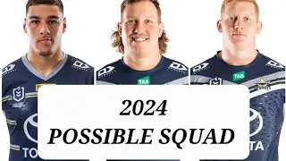 NRL Line Up 2024 | North Queensland Cowboys Best 17