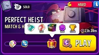 Perfect Heist Match & Hatch Rainbow Match Masters Solo Challenge Score 3225 10 Moves 