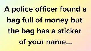 🙏✝️God Message Today || A police officer found a bag full of money... || God Say