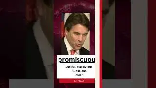 |Develop your Vocabulary || using Photogenic Memory | Understand #promiscuous [Word from Word Power]
