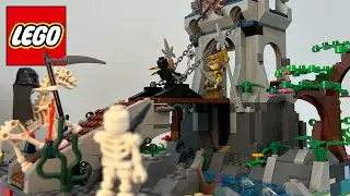 Skeletons Attack LEGO Tower - Building Fantasy World (#2)