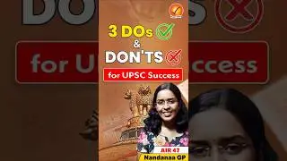 Topper Talk with UPSC CSE AIR 47 Nandanaa GP | DOs and DON'Ts for UPSC success | Vajiram and Ravi