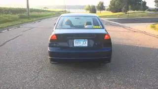 2002 Honda Civic Exhaust