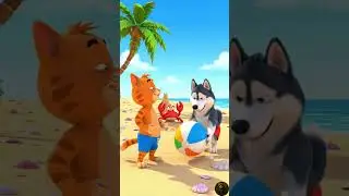 Orange Cat&rsquo;s Tropical Trouble 🏝️ | Funny 3D Animation#OrangeCat