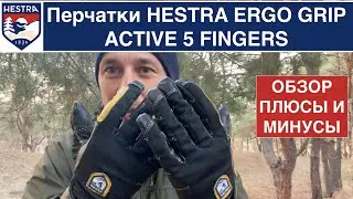 Перчатки HESTRA Ergo Grip Active 5 fingers / Обзор, плюсы и минусы / Для похода, туризма, альпинизма