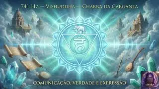 741 Hz | Chakra da Garganta (Vishuddha) | Medita&ccedil;&atilde;o Contemplativa para Clareza e Sil&ecirc;ncio Interior