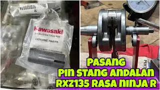 Rxz rxking modif pin stang seher pakai punya ninja 150