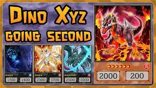 DINOSAUR XYZ Going Second OTKs in Duel Triangle | Yu-Gi-Oh! Master Duel