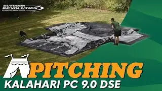 Outdoor Revolution Kalahari PC 9 0 DSE Tent Pitching & Packing Video
