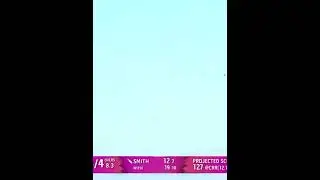 Odean Smith's six || new cricket status || #cricket #shorts