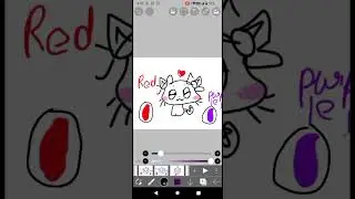 red! purple! mixing.....??😂😂😂😂
