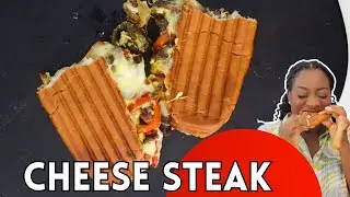 The BEST Homemade Cheesesteak Sandwich