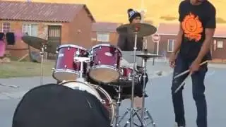 Rock Ruler Live (Soweto Street Drumming Solo) Session 01 Episode 03