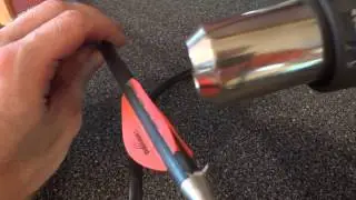 How To Straighten Arrow Vanes / Fletchings - Easy!