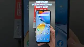 Nubia V70 Max Set Screen Refresh Rate 60Hz & 120Hz
