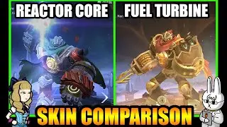 ATLAS FUEL TURBINE ELITE SKIN EFFECTS VS. REACTOR CORE - MLBB SKIN COMPARISON SERIES