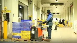 Transportation with Real-time ETA calculation for efficient delivery