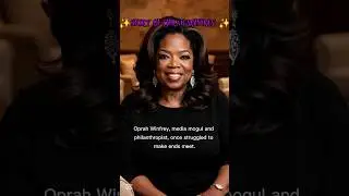 The story of Oprah Winfrey #oprahwinfrey #legendarywomen #mediamogul #selfimprovement #motivation