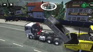Construction simulator 3||ROAD CONSTRUCTION: REPAIR A COLLAPSED ROAD part 3 finish