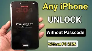 How to Unlock Any iPhone Without Passcode If Forgot 2026 || iPhone Unavailable Lock Screen Fix 
