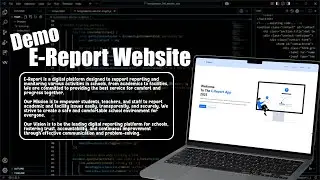 Demo E-Report Website