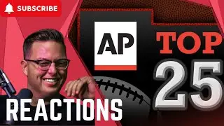 REACTION: AP Top 25 College Football Poll Released