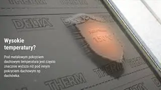 Działanie membrany dachowej Delta THERM