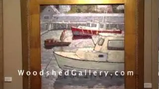 Bruce Wood Painting Exhibition at Woodshed Gallery Franklin MA