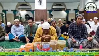 HABIB MUHAMMAD BA'ABUD SURABAYA. ROTIBUL HADDAD. MASJID AGUNG SUNAN AMPEL SURABAYA. 15-01-2026.