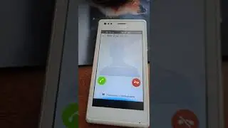 Sony Xperia M (C1905) Incoming Call. Входящий вызов на Sony Xperia M (C1905). Android 4.3.