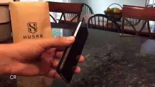HUSKK iPhone 6 Wallet Case (Black Nylon): First Look