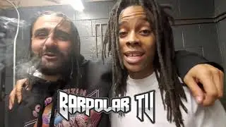 Dizaster and Saynt LA chop it up after their KOTD Grand Prix Semi final match up. (BarPolar TV)