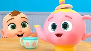 I'm a Little Teapot | Tea Party with Kids | Lalafun Nursery Rhymes & Original Kids Songs