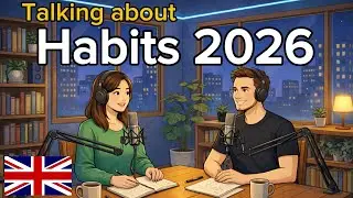 How to talk about Habits in 2026 in English | English conversation practice | and listening podcast 