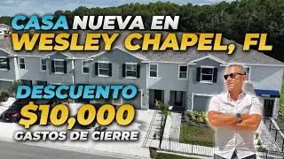 CASAS NUEVAS y con Descuento en WESLEY CHAPEL, FLORIDA